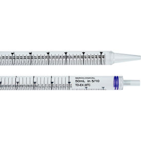 50mL Serological Pipet, Individually Wrapped, Sterile, Polystyrene, 90/PK