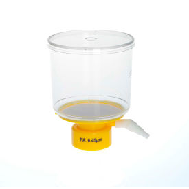 500mL Bottle Top Filter, Nylon Filter Material, 0.45m, 90mm, Sterile