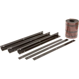 Universal Rubber Snow Deflector With Mounting Kit