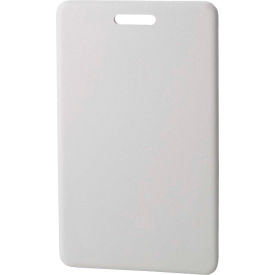 Clamshell Proximity Card, White, 25/PK, 3-3/8"L x 3-3/8"W x 2-5/16"H