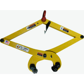 Vertical Concrete Pressure Tong with Grip Teeth, 550 Lbs. Cap., 1-3/16" - 6-5/16" Grip Range