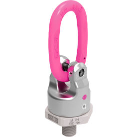 Powerpoint Hoist Ring, 180 Pivot, 17,630 lb. Load Capacity, 1.5 - 6 UNC Bolt, 15/16" Dim A Size