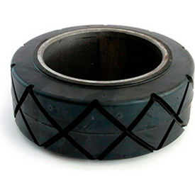 Rubber Drive Tire x Groove Traction Tread For Yale Pallet Trucks