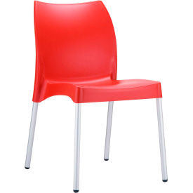 Siesta Vita Resin Outdoor Dining Chair, Red