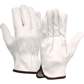 Select Grain Goatskin Driver Gloves, Unlined, Size XL