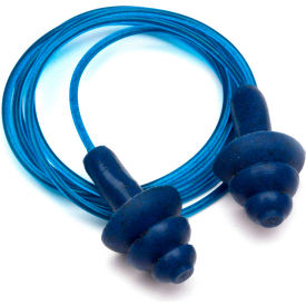 Metal Detectable Reusable Corded Earplugs - Pkg Qty 50