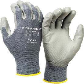 Polyurethane Dipped Latex Gloves with Nylon Lining, Size 2X Large