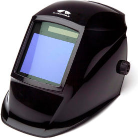 Leadhead Auto-Darkening Welding Helmet - Manual, 98x87mm, Glossy Black