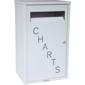 Medical Record Drop Box - Grey