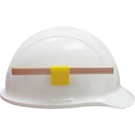 2010 Helmet Pencil Clip, Yellow, Pack of 12