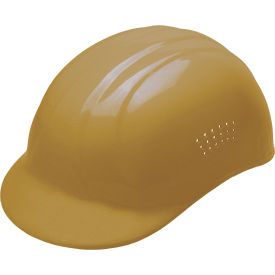 67 Vented Bump Cap with 4-Point Pinlock Suspension, Gold, Pack of 12