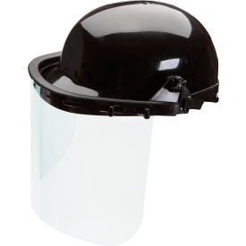 901 Bump Cap with Clear Visor, Black, Pack of 6