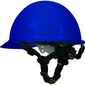 Americana Cap with Accessory Slots, 4-Point Mega Ratchet & Chin Strap, Blue