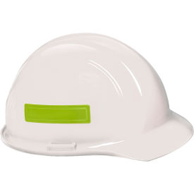 Reflective Strip, 4"L x 1"W, Lime, 16 Strips per Sheet