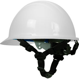 Americana Cap with Accessory Slots, 4-Point Mega Ratchet & Chin Strap, White