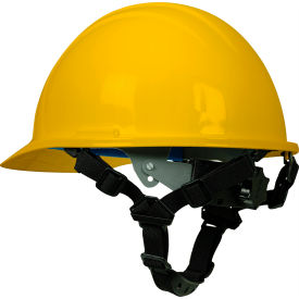 Americana Cap with Accessory Slots, 4-Point Mega Ratchet & Chin Strap, Yellow