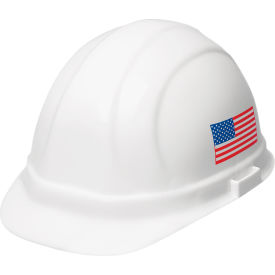 Omega II Cap with Accessory Slots, 6-Point Slide-Lock Suspension, American Flag