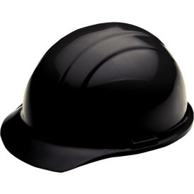 Americana Cap with Accessory Slots, 4-Point Mega Ratchet Suspension, Black