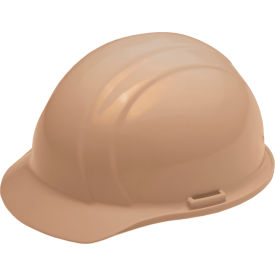 Americana Cap with Accessory Slots, 4-Point Mega Ratchet Suspension, Beige