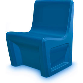 Sentinel Chair, Rectangular, 24"W x 24"L, Slate Blue/Access Door