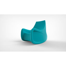 Rocking Chair, 30"W x 45"D, Blue Gray