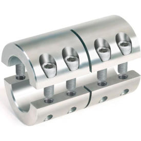 Two-Piece Industry Standard Clamping Coupling, 1-1/2", Stainless Steel