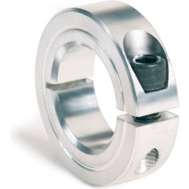 One-Piece Clamping Collar, 2-1/2", Aluminum