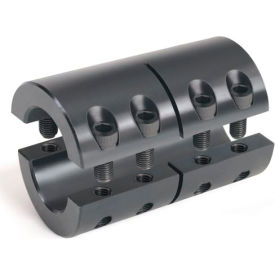 Metric Two-Piece Industry Standard Clamping Couplings, 30mm, Black Oxide Steel