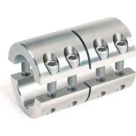 Metric Standard Clamping Couplings w/Keyway, 30mm, Stainless Steel