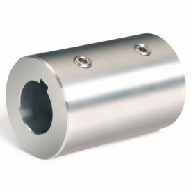 Set Screw Coupling w/Keyway, 1", Stainless Steel