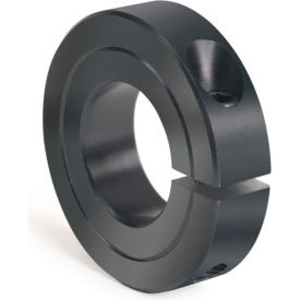 One-Piece Clamping Collar Recessed Screw, 3/4", Black Oxide Steel
