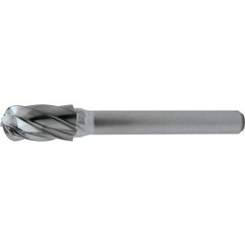 3/4 x 1/4 Aluminum Cut Cylindrical Ball Nose Bur