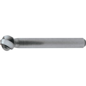 1/4 x 1/4 Aluminum Cut Ball Shaped Bur