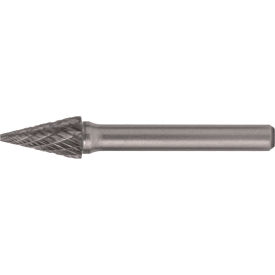 1/4 x 1/8 Double Cut Pointed Cone Bur