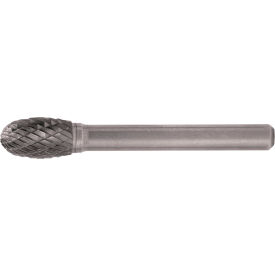 3/8 x 1/4 Double Cut Egg Shaped Bur