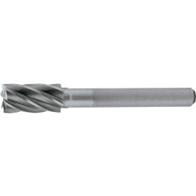 1/4 x 1/4 Aluminum Cut Cylindrical Bur w/ End Cut