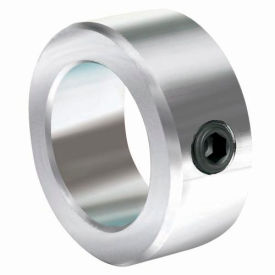 Lightweight Set Screw Collar L, 1/2", Zinc Plated Steel