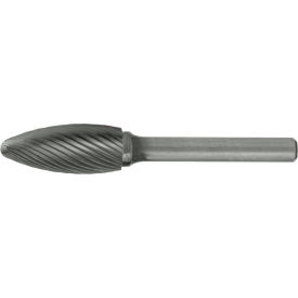 3.00mm x 9.5mm Standard Cut Flame Shaped Bur