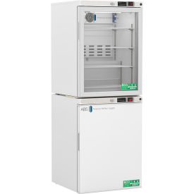Laboratory Glass Door 5.2 Cu. Ft. Refrigerator/Solid Door 4 Cu. Ft. Freezer (-30)