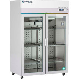 Humidity and Temperature Stability Chamber, Double Glass Door, 49 Cu. Ft.