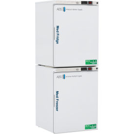 Pharmacy Solid Door 5.2 Cu. Ft. Refrigerator/Solid Door 4 Cu. Ft. Freezer (-40)