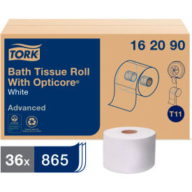 2-Ply Bathroom Tissue W/OptiCore, Septic Safe, White, 865 Sheets/Roll, 36 Rolls/Case
