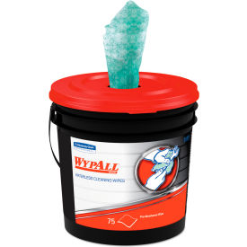 Waterless Hand Wipes, Herbal Fragrance, 75 per Bucket