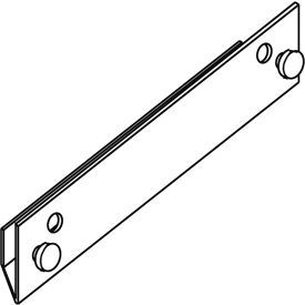 Standard Duty Single Rivet Beam 42"W x 2/3"D x 1-1/4"H - 14 Gauge