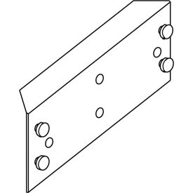 Heavy Duty Double Rivet Angle Beam 84"W x 1"D x 2-3/4"H - 14 Gauge