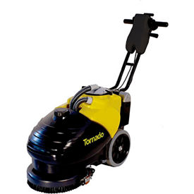 Tornado BD 14/4 Compact Automatic Scrubber, 14" Cleaning Width, Black