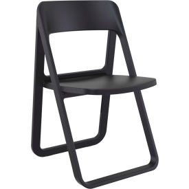 Siesta Dream Folding Outdoor Chair, Black