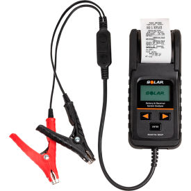 SOLAR Electronic Battery & System Tester with Printer
