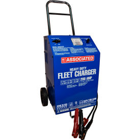 Associated Equipment Charger, 6/12/24V 70/65/30A, Agm, 280 Amp Cranking