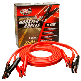 16 Foot 4 Gauge With 500 Amp Polar-Glo Booster Cable Clamp